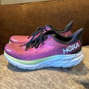 Hoka clifton 8 Women's Pink Running Shoes